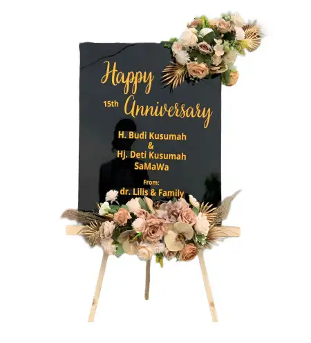 Papan Bunga Akrilik Klampitan