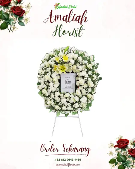 Krans Bunga Duka Klampitan